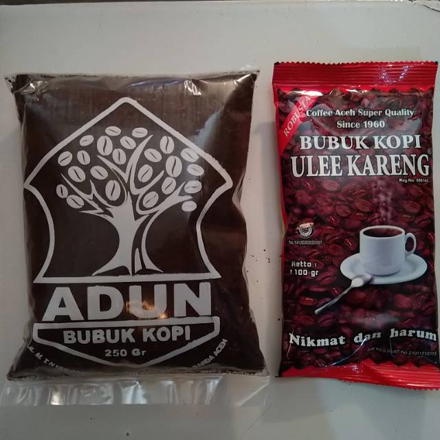 

Kopi Aceh Adun 500gr ( 250 gr 2 pck )