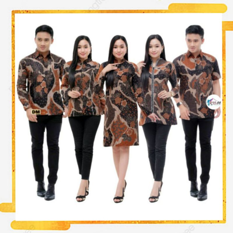 Maura Couple - Sania Ruffle Batik Couple ori Ndoro jowi DNT Garansi Termurah Shopee - Couple Aulia