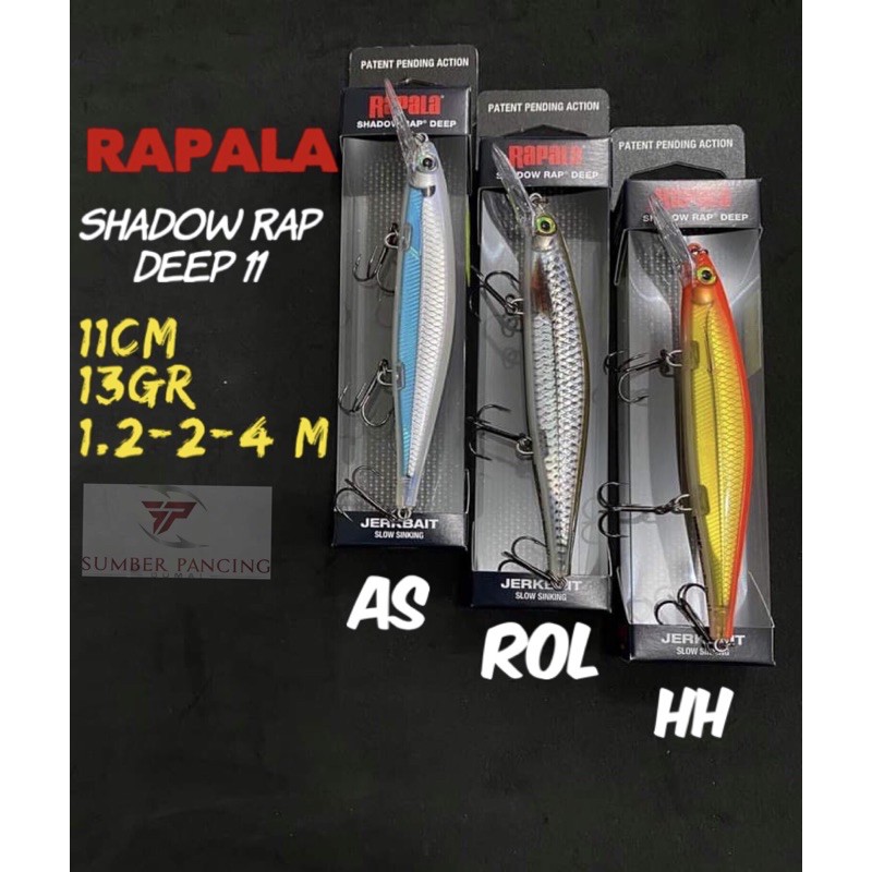 LURE RAPALA SHADOW RAP DEEP 11