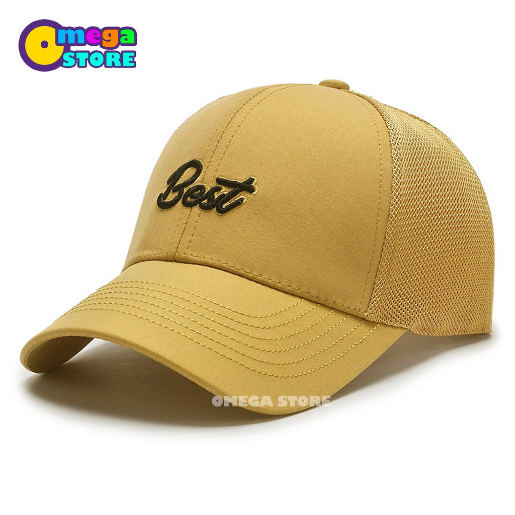 New Product Topi Baseball Unisex Bordir Best Topi Pria Wanita Bahan Tebal Premium - 250