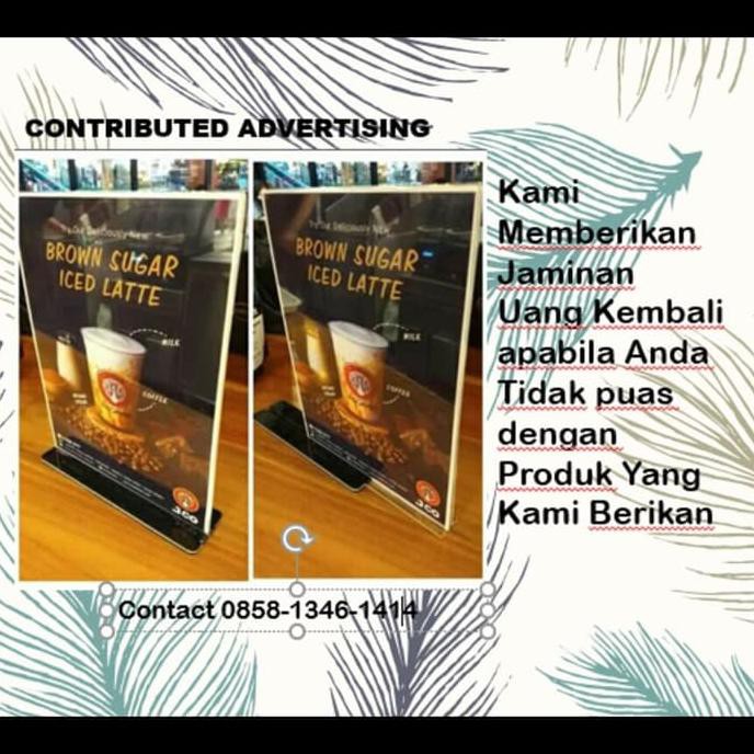 

FREEONGKIR akrilik A4 AP395