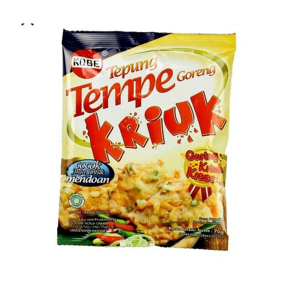 

KOBE TEPUNG GORENG TEMPE 70G