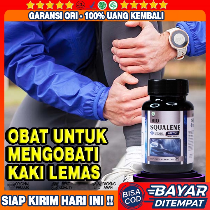 Obat Kaki Lemas - Obat Kaki Susah Digerakan - Kaki Kaku - Pegal - Gemeteran - Mati Rasa - Tak Berten
