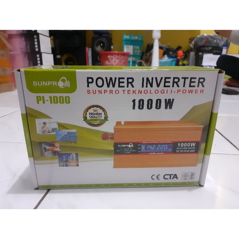 Power Inverter Inveter Sunpro 1000 W Digital Inverter Digital DC To AC 1000 W