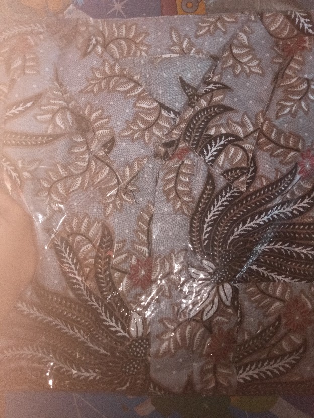 Bswart Batik Hrb026 Kenongo Hem Pendek Padi Pekalongan M L Xl Batik Pria Murah Modern