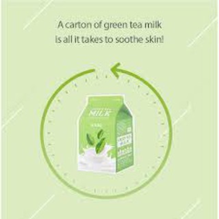 A'PIEU GREEN TEA MILK ONE-PACK 21G