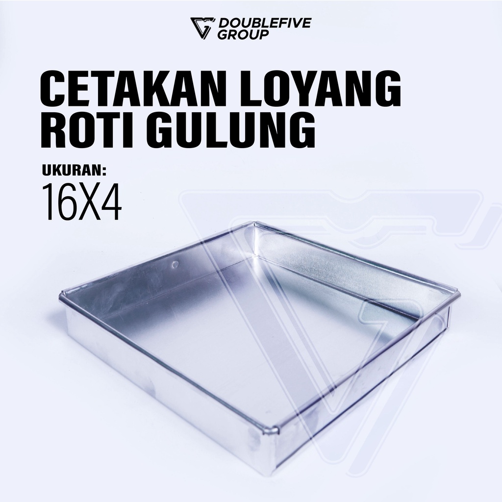 Loyang Kotak 16 - 30 cm/Loyang Bolu/Loyang Roti/Loyang Persegi/Loyang Kue Kering/Loyang