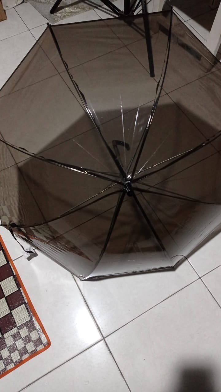 Payung Transparan Korea Japanese Style New Foto Prewedding