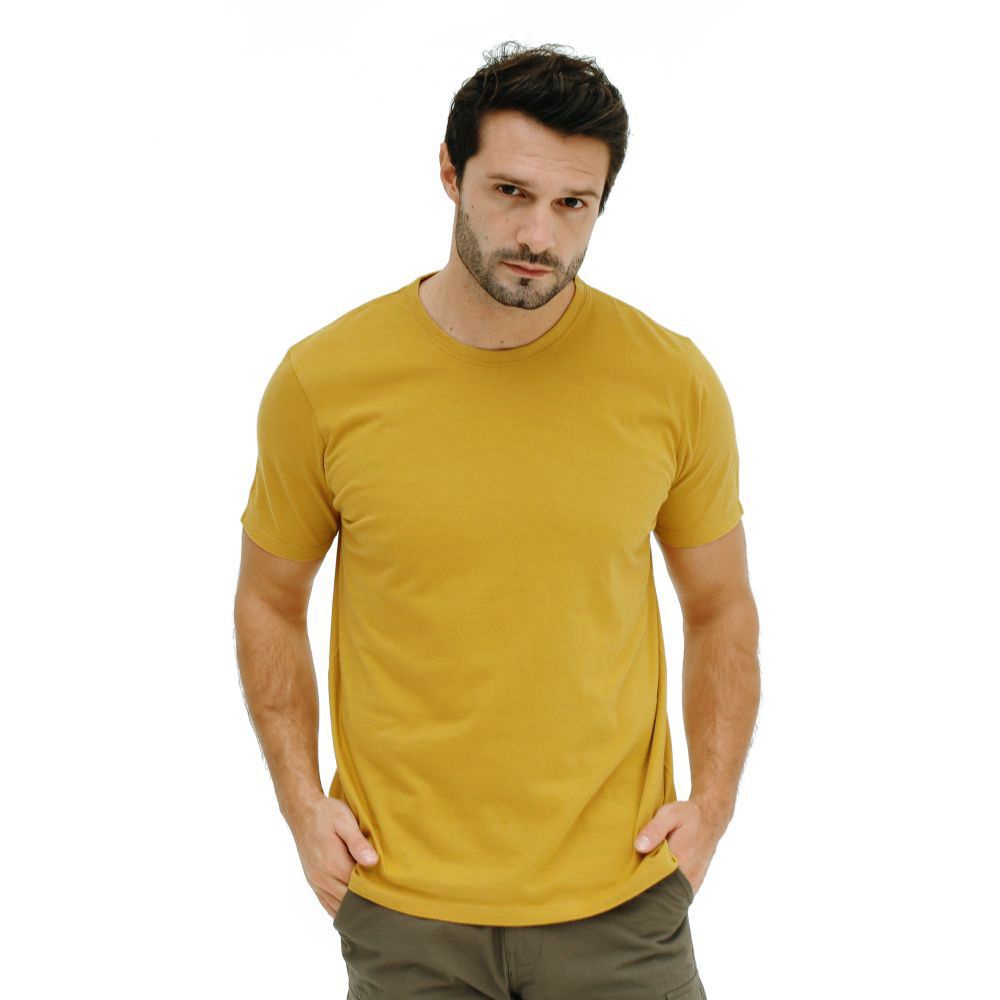 EIGER KAOS LENGAN PENDEK ORIGINAL X-DUBLIN T-SHIRT - MUSTARD