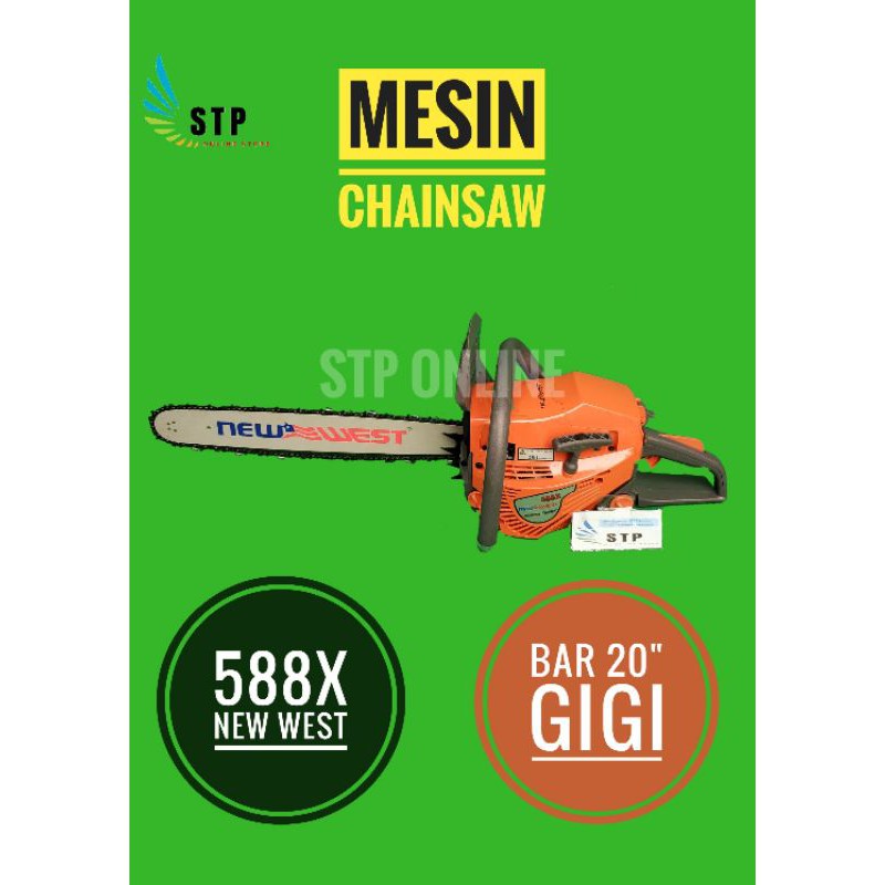 CHAINSAW 588X NEW WEST BAR 20IN