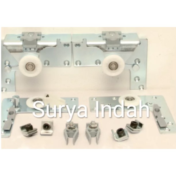 Rel Sliding H-tech Roda Sliding Gantung 2 Pintu ( 2 METER)