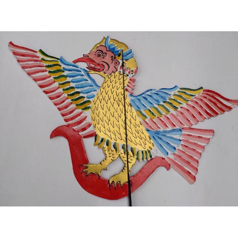 mainan anak wayang kertas  HEWAN BURUNG Garuda