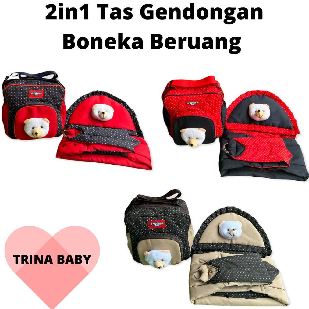 Set Perlengkapan Bayi Gendongan Samping Dan Tas Bayi Boneka Termurah . , ..
