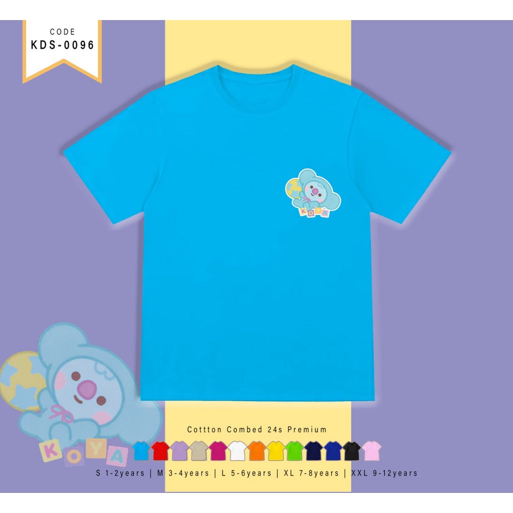 T-SHIRT KIDS TERMURAH / REAL PICTURE ADEM / BT211 RATTLE / CUSTOM TEE