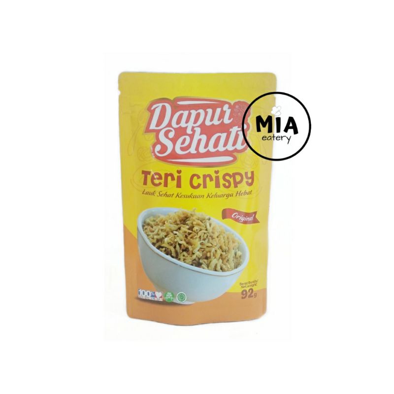 

Ikan Teri Crispy Bonbon Dapur Sehati Tanpa MSG Lauk Siap Saji