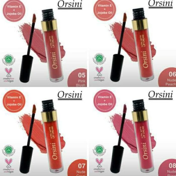 ✔GROSIR✔ ORSINI LIPCREAM ULTRA MATTE