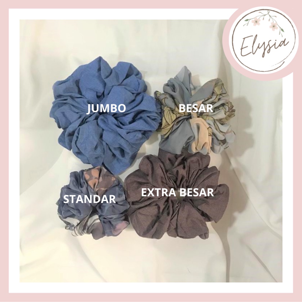 Scrunchie By Elysia Kucir Rambut Hijab Cepol