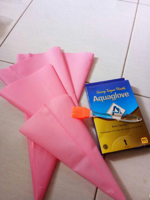 4pcs Piping Bag Silikon