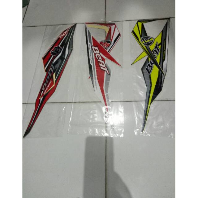 Striping/Sticker Motor BEAT ORI Tahun 2019