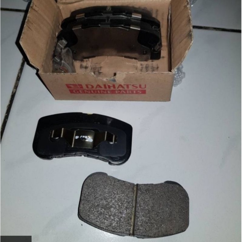 Kampas rem Depan Agya Ayla Matic, Manual 1200cc Original asli Bawaan mobil