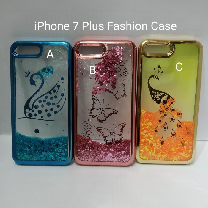 Case Softcase Softshell Liquid Glitter Transparan iPhone 7 Plus