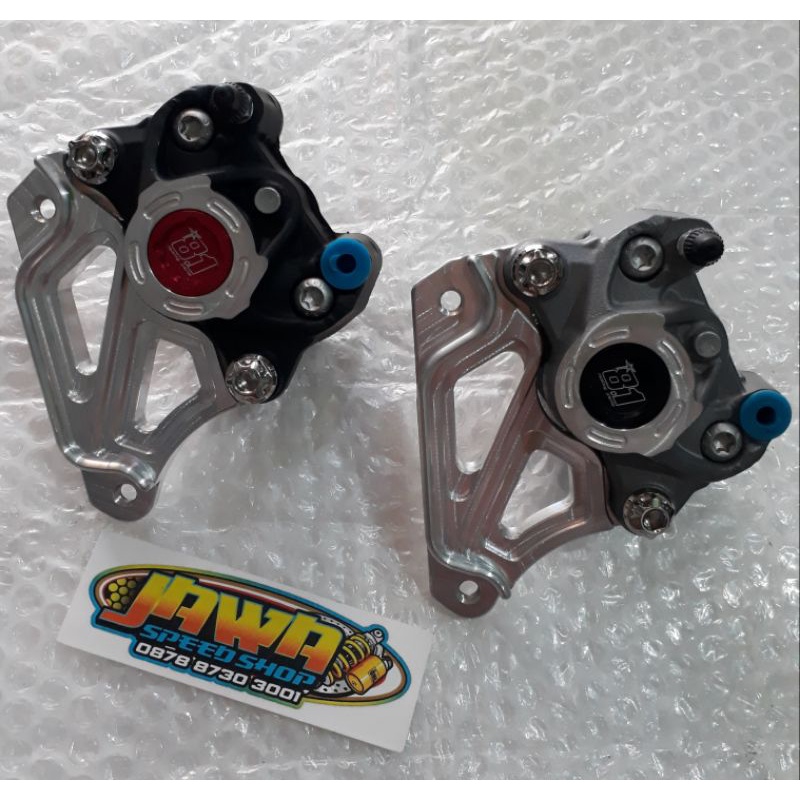 Kaliper brembo 8.1 racing 2P big braket disc 220mm pnp shok standar beat scopy vario 125 150