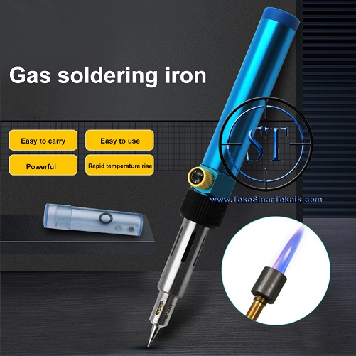 Solder Gas Butane 30-70W Electric Soldering Iron Mancis Butana Blow Torch Pen Butana Gas Pemanas 2 fungsi