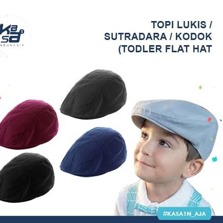 『Flash Sale 3.3』 z-75 > Topi Anak Pelukis / Painter / Sutradara Todler Flat Hat ...