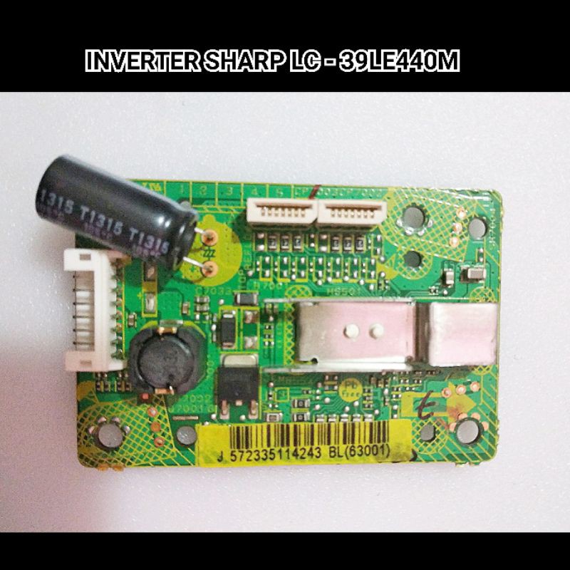 BALLAST INVERTER TV SHARP LCD LC - 39LE440 M