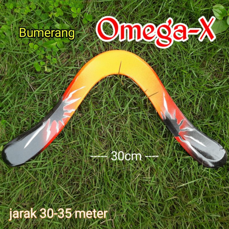 Bumerang Outdoor Bumerang Omega-X Jarak Lemparan 35 - 40 Meter