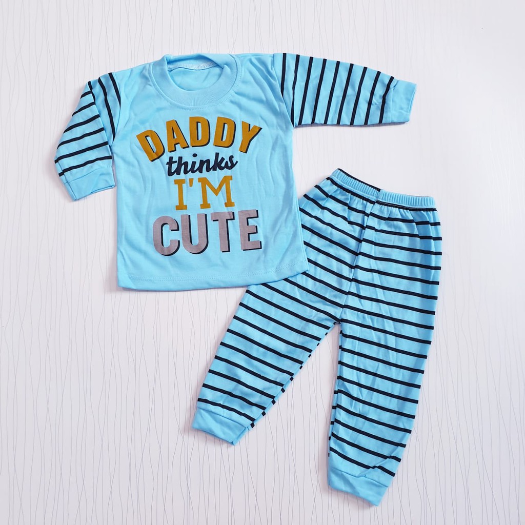 Baju Tidur Bayi / Piyama Bayi / Baju Tidur Anak / Piyama Murah / Baby Alicia