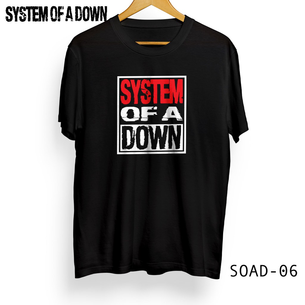 Kaos Band System Of A Down - Catalog - Original New States Apparel