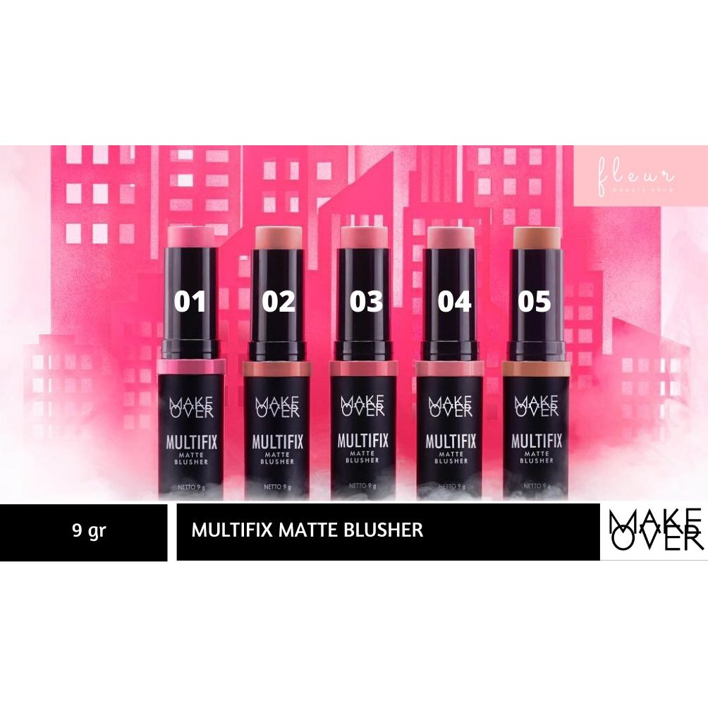MAKEOVER Multifix Matte Blusher