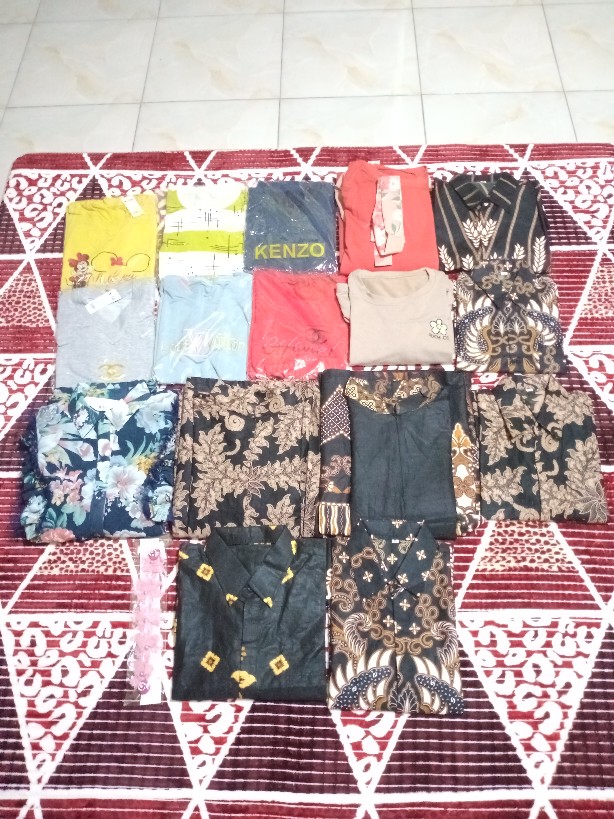 Grosir Dropship Couple Batik Terbaru Baju Batik Seragam Kantor Dan Keluarga Kondangan Nikahan 557478