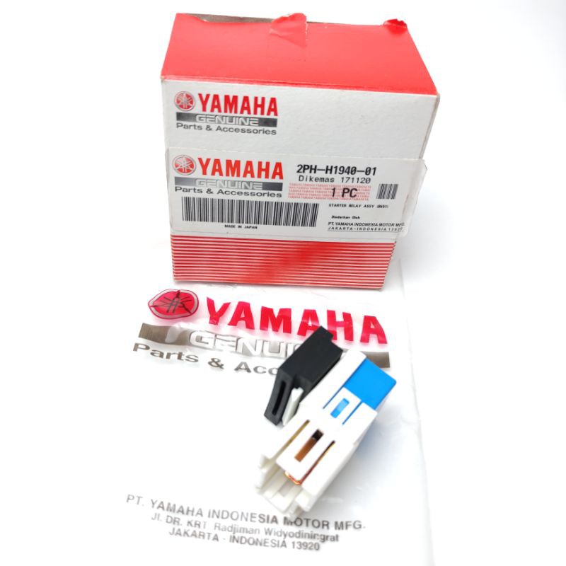 BENDIK STATER / RELAY STARTER ASSY MIO M3. SOUL GT 125 . X-RIDE 125 2PH-H1940-01 ORIGINAL YGP-3