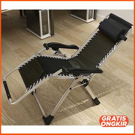 Zero Gravity Kursi Lipat Kerja Folding Picnic Chair with Tray - ZD2101