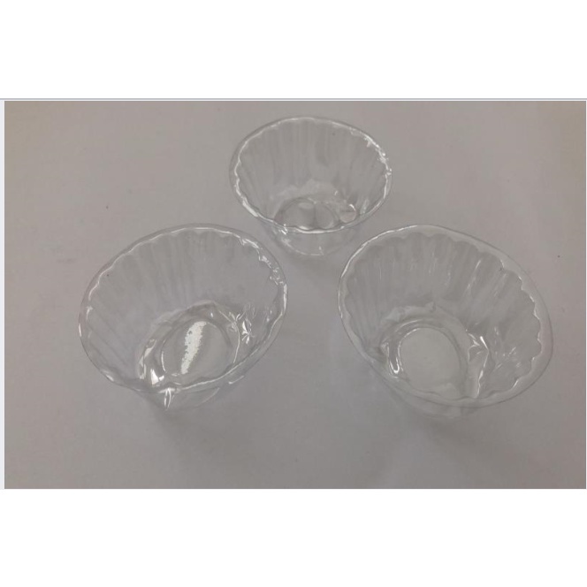 Cup/ Mika Plastik Jelly Bulat Besar/ Tray Sambal Bulat Besar MMP