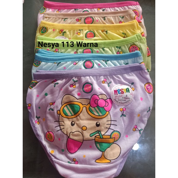 12 pcs BEEE_91/Lusinan Celana Anak | Cd Anak Cewek/bee91