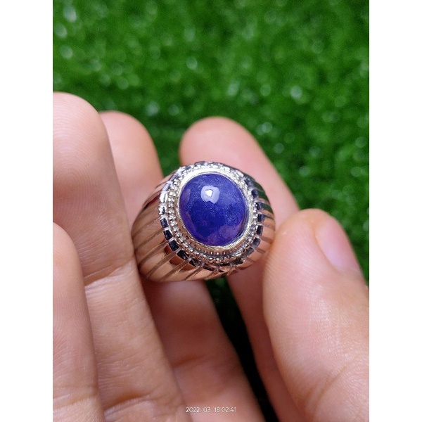 natural blue sapphire Afrika kristal