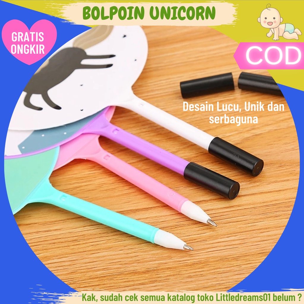

Pulpen Kipas Unicorn / Pena Kipas Unicorn / Bulpen Kipas Unicorn / Bolpoin Karakter / Bolpen Lucu / Akseoris Sekola / Pen 0.5mm Murah Import Grosir Reseller COD