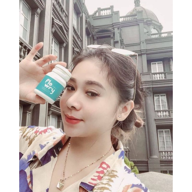 BUY 1 GET 1 | FLOWRY WHITENING CAPSULE SUPLEMENT PEMUTIH ORIGINAL