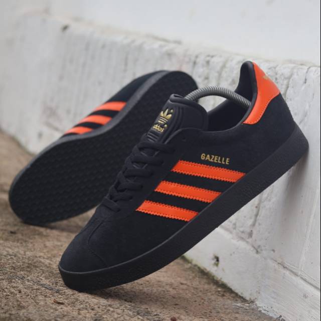 black and orange gazelles