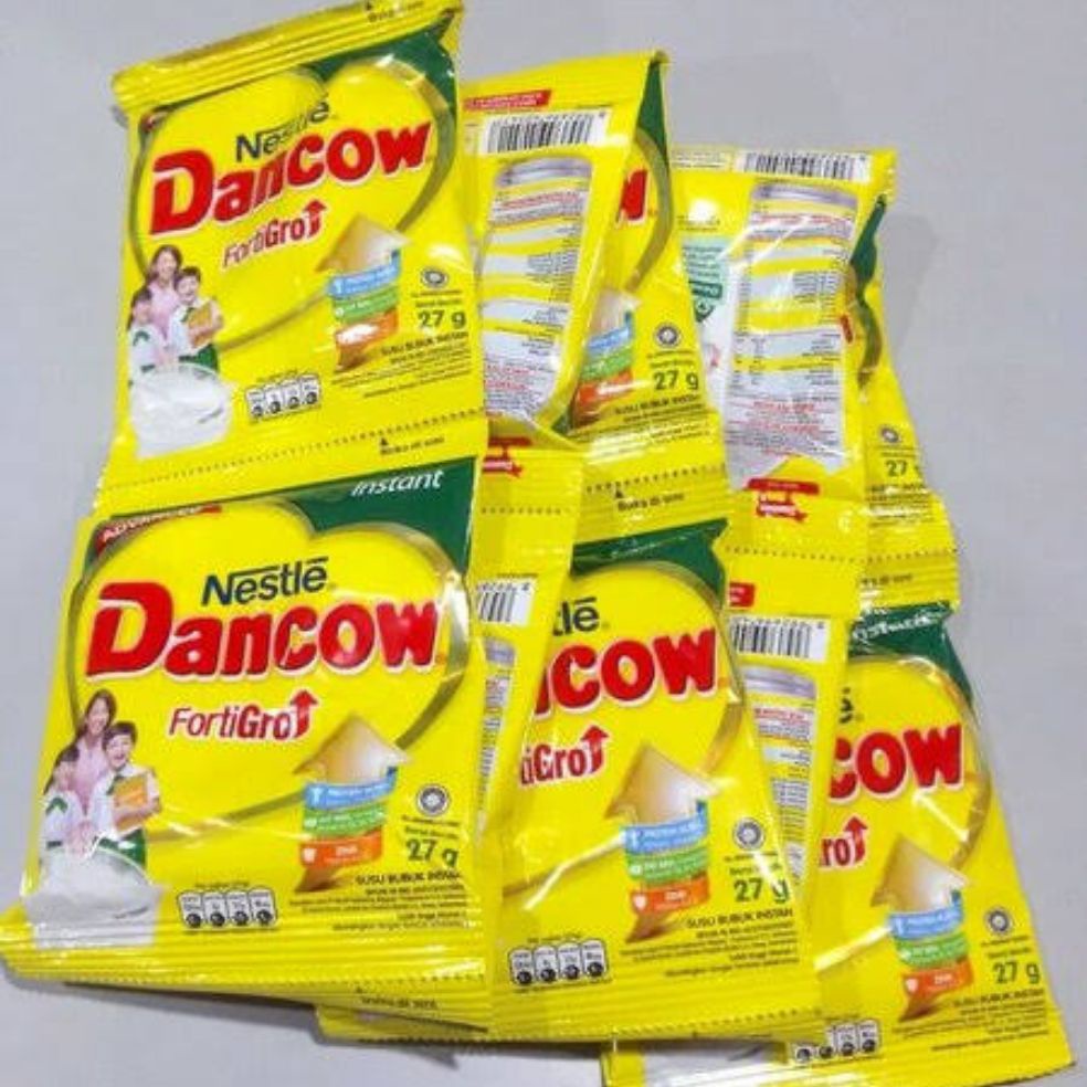 

grosir 1 renceng Susu dancaw - fortigraw putih sachet