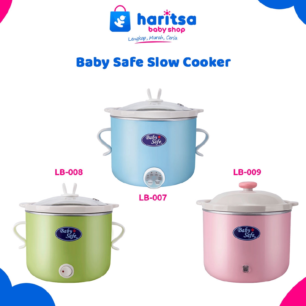 Baby Safe Slow Cooker / Alat Memasak Mpasi LB007 / LB008 / LB009