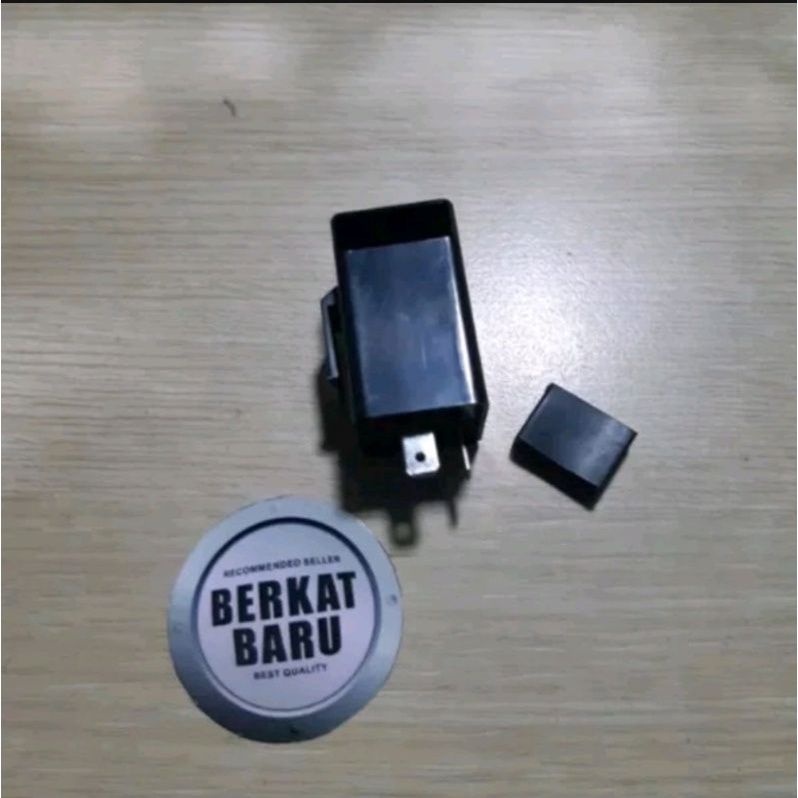 Flasher Flaser Bunyi 6V-12V 6Volt 12Volt  Sen Sein Reteng Alfa Champ CB100 GL100 A100 Twin Merzy V80