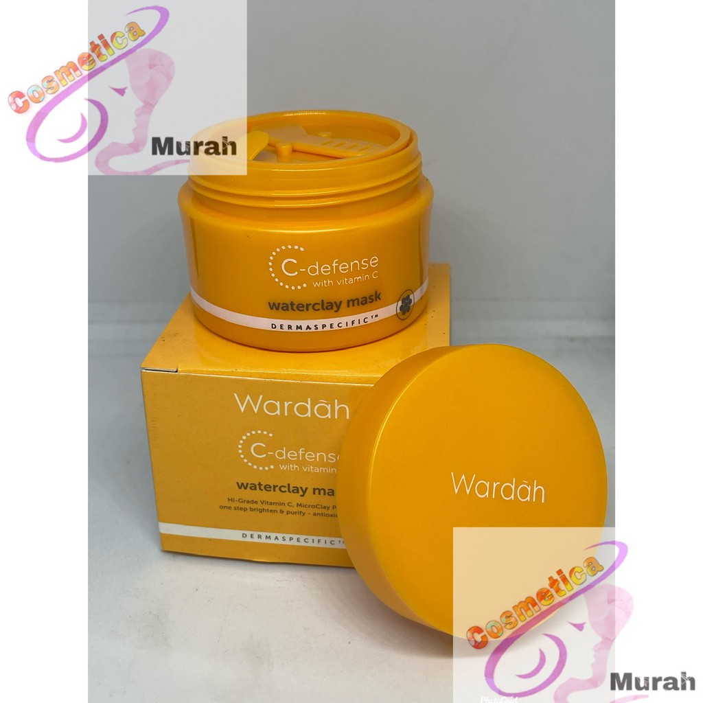 Wardah c defence clay mask - clay mask wardah c-defence