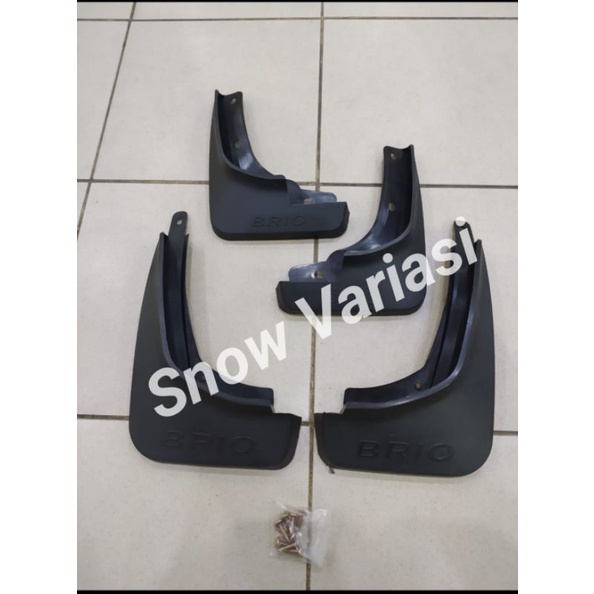 Mud Guard Brio 2019 2020 karpet lumpur tipe SATYA