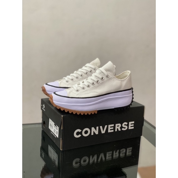 Converse hike run star low white