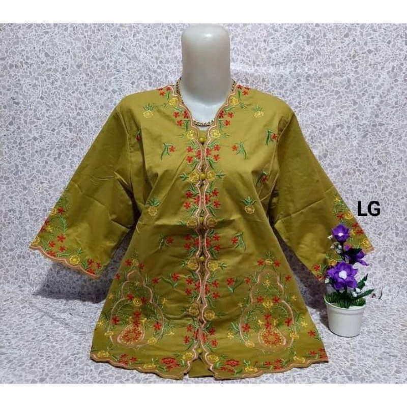 Blus Katun Bordir