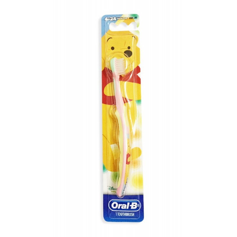 Oral-B Sikat Gigi Bayi Stages 1 (4-24 Months) - Warna Random